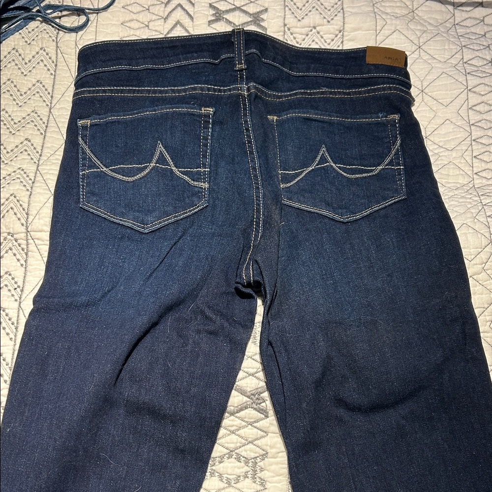 Ariat Dark Blue Denim Jeans - Picture 2 of 6